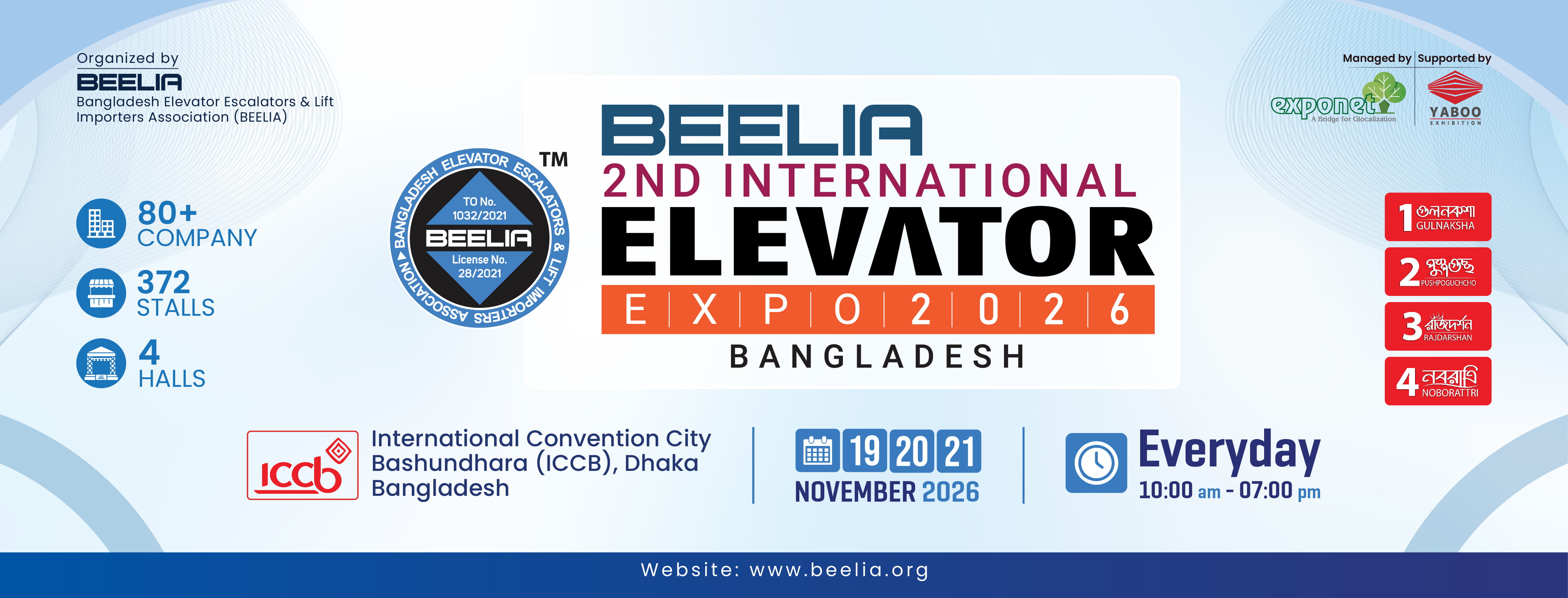 BEELIA 2nd International Elevator Expo 2026